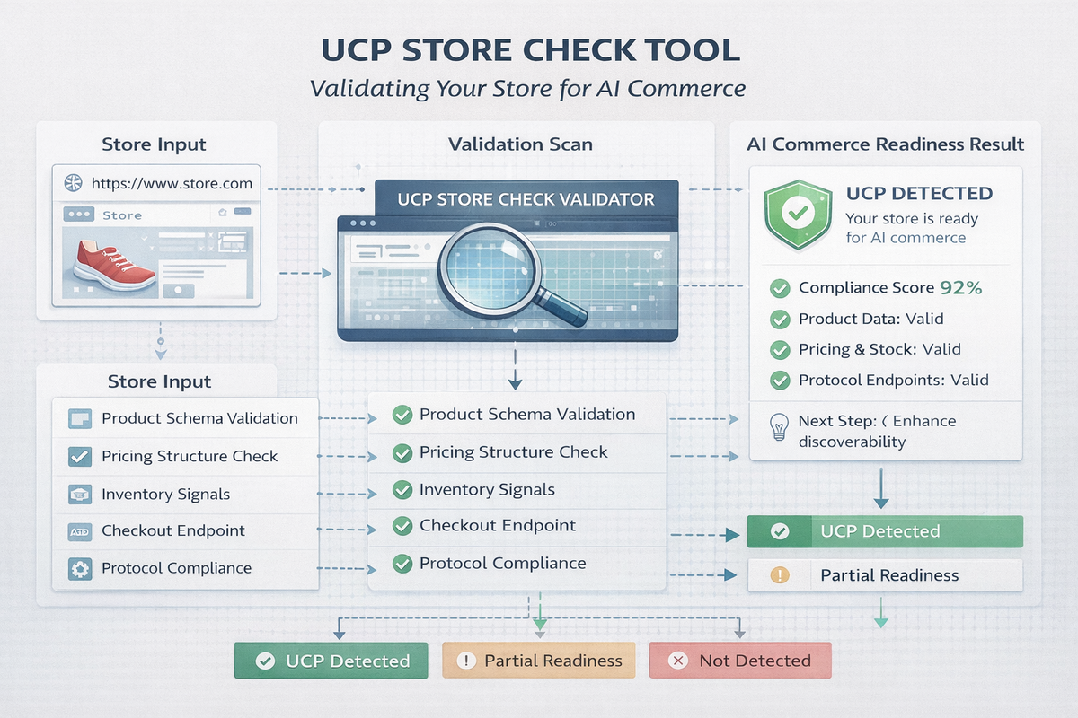 How to Use the UCP Store Check Tool: Validate Your Store for AI Commerce